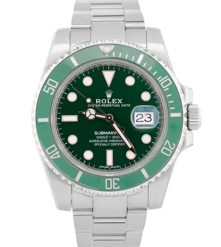 EBAY-Rolex Submariner Date HULK Green 40mm Watch Ceramic Stainless Steel 116610 LV | eBay