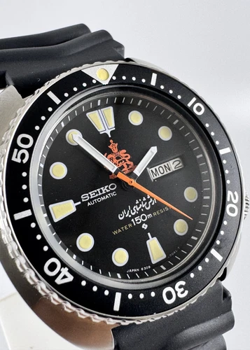 EBAY-Seiko automatic sports watch 6309-7040 Iranian Royal Army Military Diver-Men | eBay
