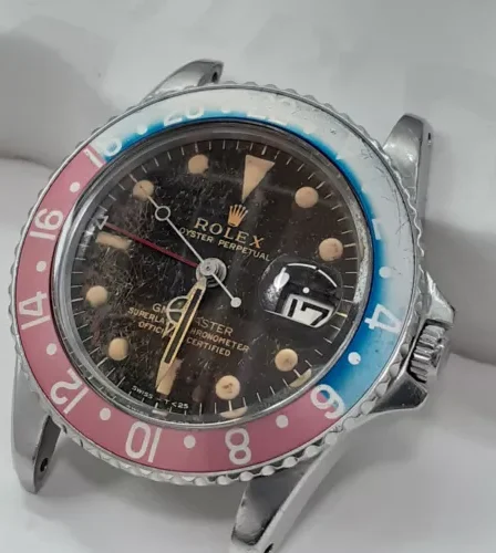 EBAY-Very Rare Rolex GMT Master Cornino Pumpkin Gilt Dial Watch 1675 Circa 1965 | eBay