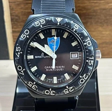 EBAY-BREITLING Colt CARABINIERI SUBACQUEI 80210 Quartz Men’s Watch from JP | eBay