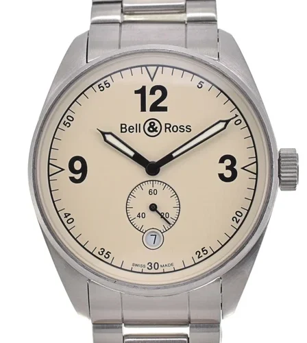 EBAY-Bell＆Ross Vintage 123 Small second date Automatic Men’s Watch G#138737 | eBay