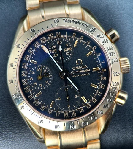 EBAY-Omega Speedmaster Day-Date 3123.50.00 Rose Gold Automatic 39mm Watch – 2003 | eBay