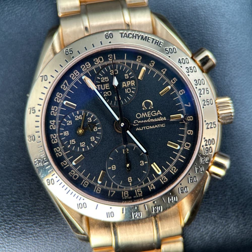 EBAY-Omega Speedmaster Day-Date 3123.50.00 Rose Gold Automatic 39mm Watch – 2003 | eBay