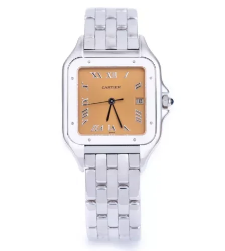 EBAY-Cartier Panthere | REF. 1650 | Salmon Dial | 18k White Gold | 27.5mm | eBay