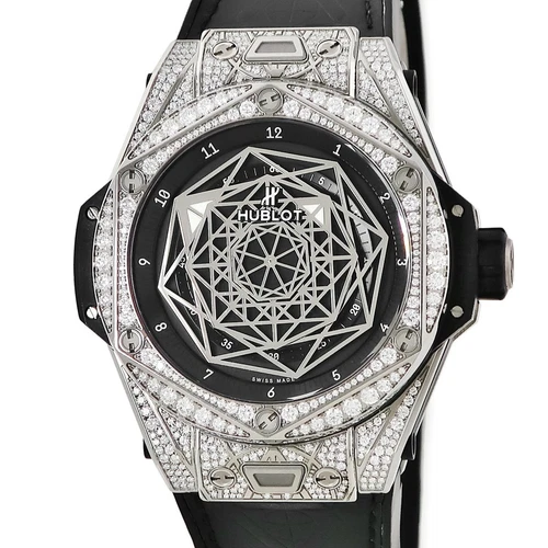EBAY-Hublot Big Bang Sun Blue Titanium Pavé 415.NX. 1112.VR. 1704. MXM17 TO210374 | eBay