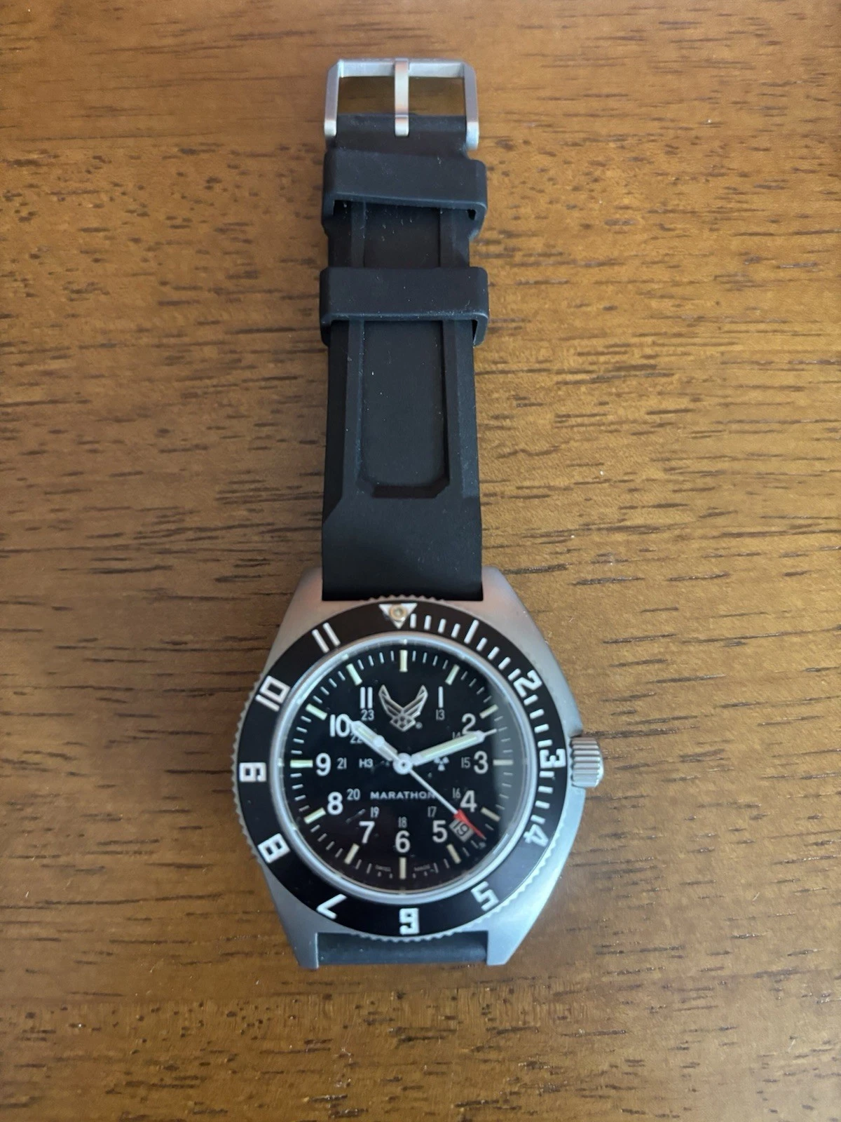 EBAY-Authentic USAF Marathon Steel Navigator Pilot Watch, 41mm, SSNAV | eBay