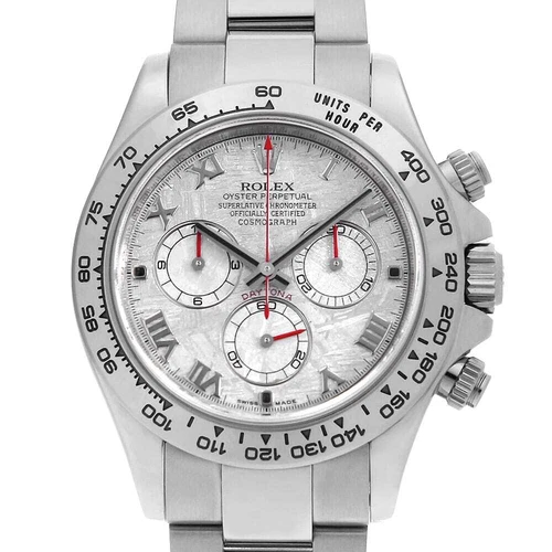 EBAY-ROLEX Cosmograph Daytona 116509METEO Meteorite Rome Z Number second hand mens | eBay