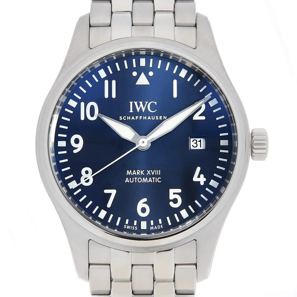 EBAY-IWC Pilot’s Watch Mark 18 Petite Prince IW327016 second hand mens | eBay
