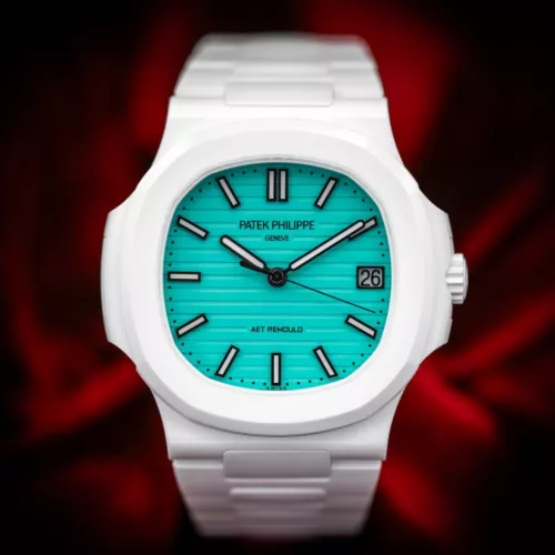 EBAY-2025 Patek Philippe Nautilus 5711 White Ceramic Lefkada Blue AET Remould | eBay