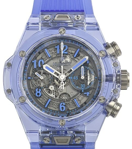 EBAY-HUBLOT Big Bang Unico Blue Sapphire 411.JL.4809.RT Men’s Automatic Watch | eBay