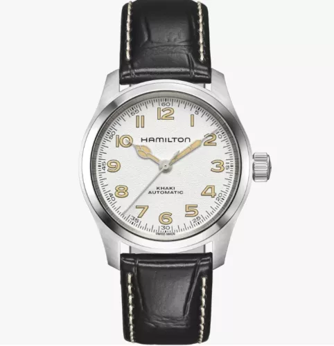 EBAY-Hamilton Khaki Field Murph White Dial Automatic 38mm Men’s Watch H70405710 | eBay